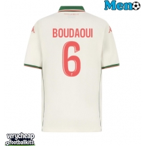 OGC Nice Hicham Boudaoui #6 Replica Away Shirt 2025-26 Short Sleeve